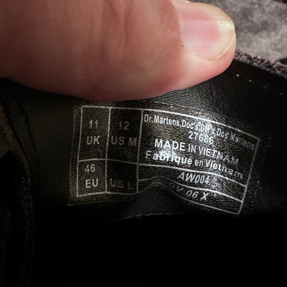 Dr. Martins Frankenstein/leopard print like new 12 - Picture 6 of 7